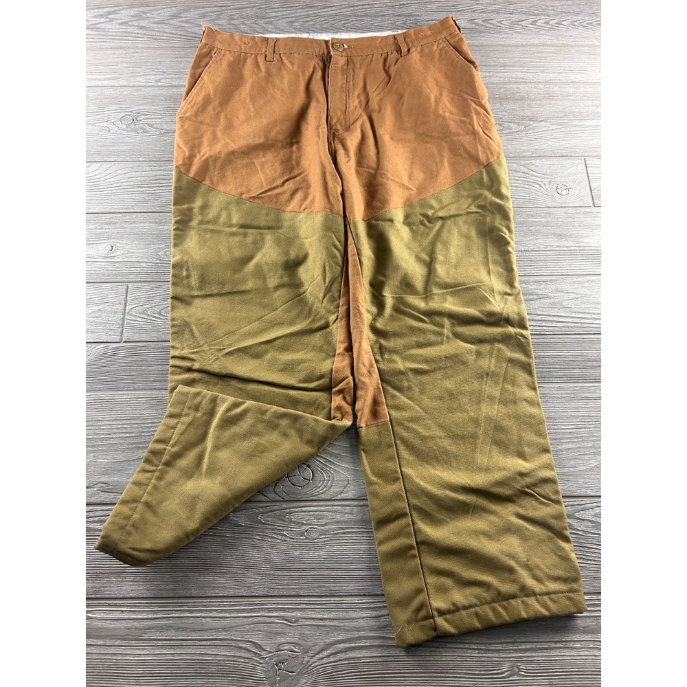 Vintage Cabela's Brush Nylon Lined Pants Men's Size 40 Brown Hunting Gorpcore